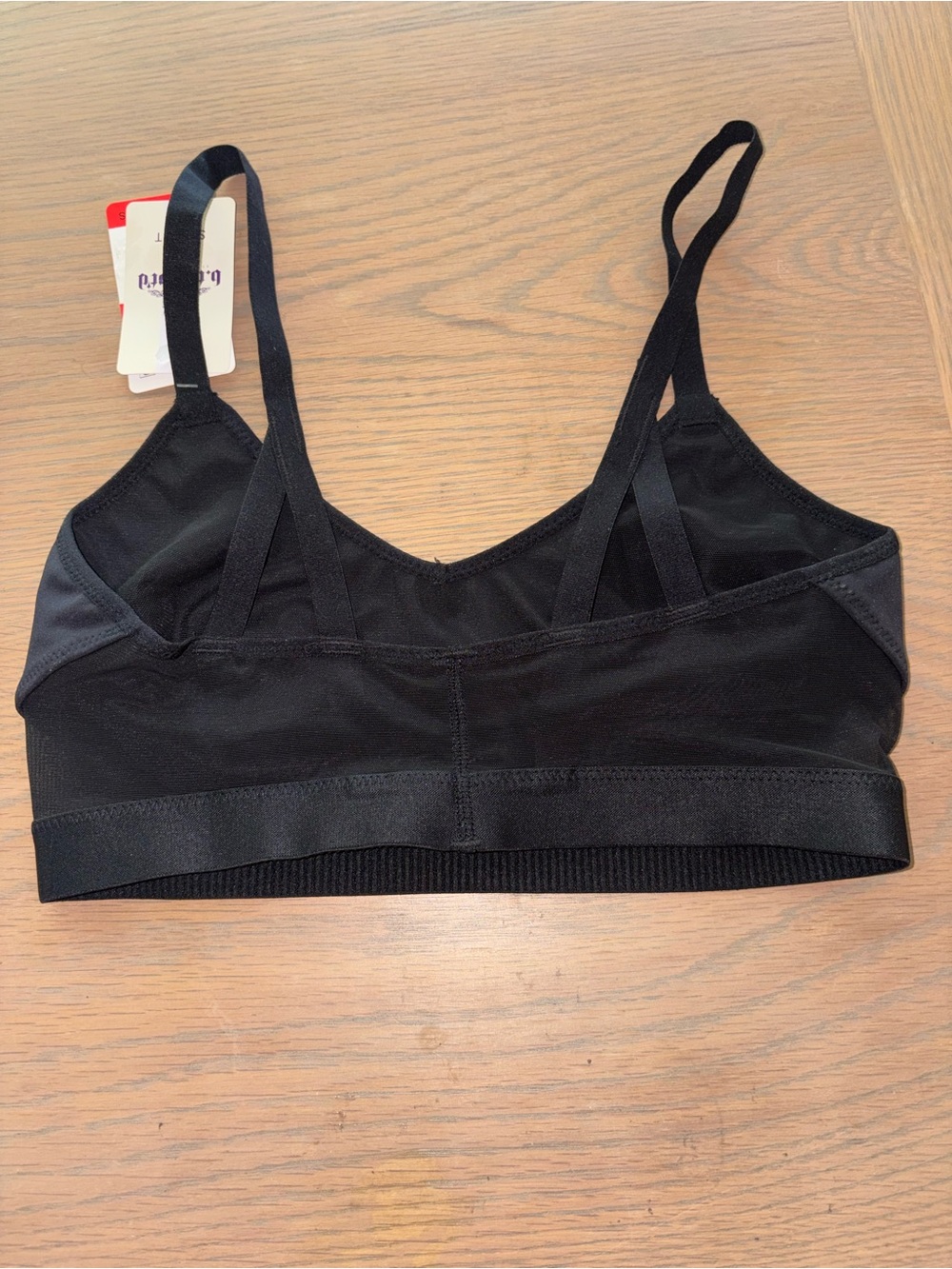 B.TEMPT’D WOMANS BLACK SPORTS BRA NWT — XS